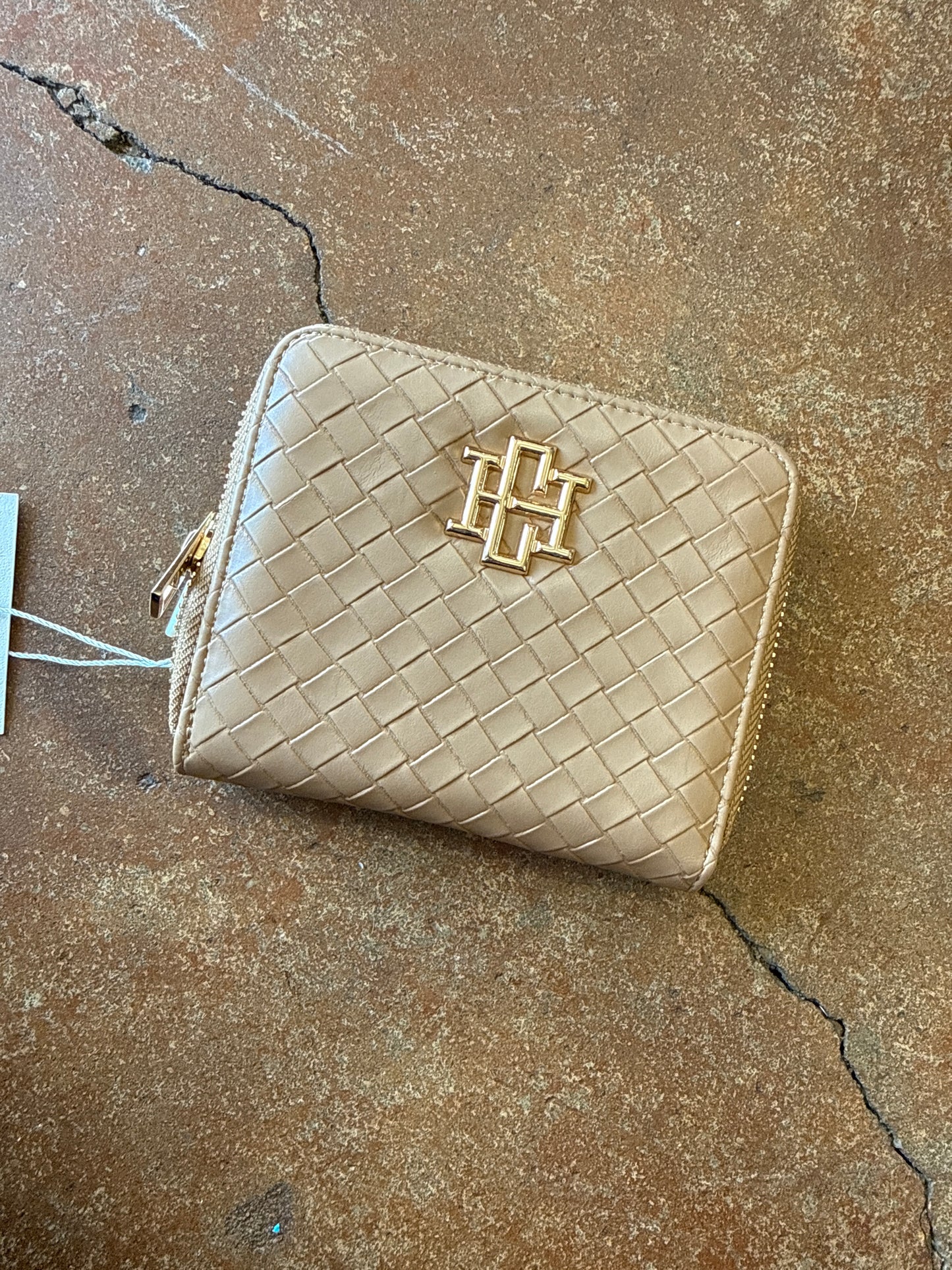 Blakely Wallet Woven Tan