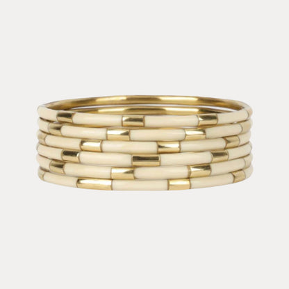 Ivory Veda Bangles Set of 6