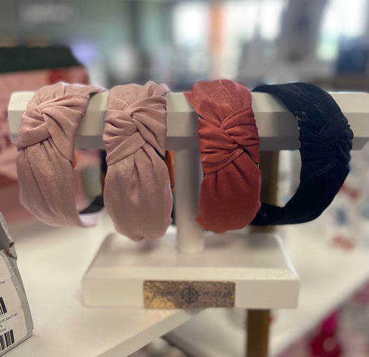 Satin Soft Tone Twisted Headband