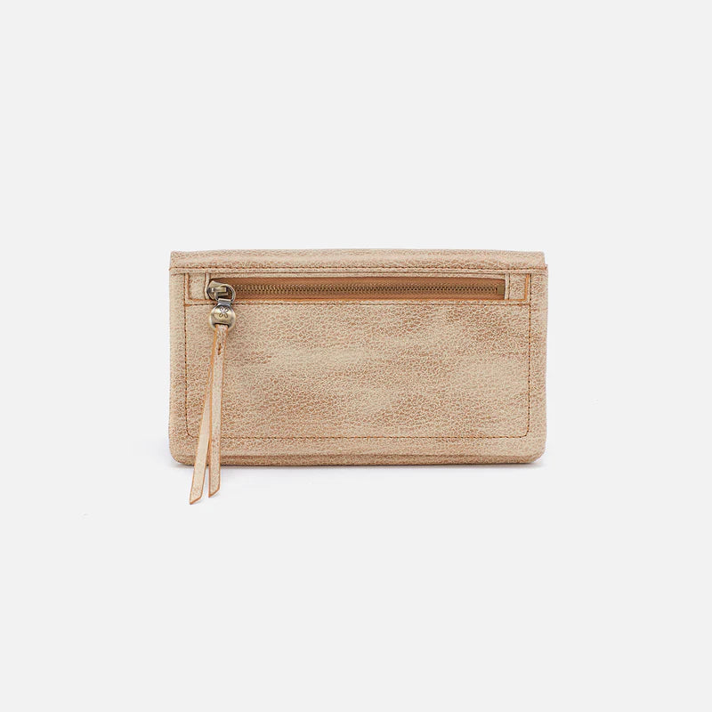 Lumen Continental Wallet-Gold Leaf