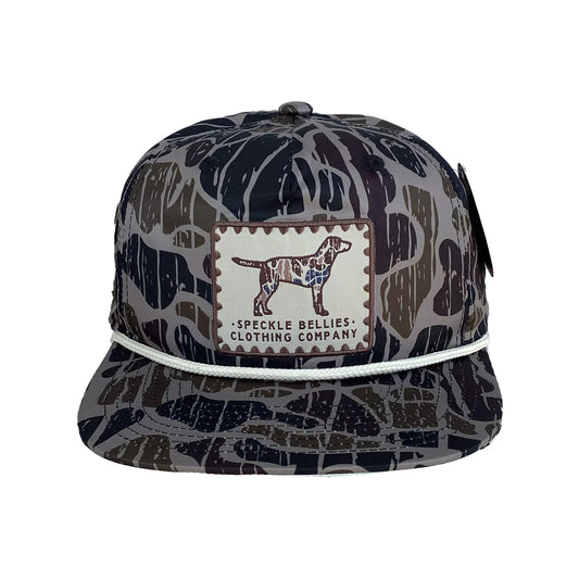 Camo Dog Stamp Patch- Beaver Bottom