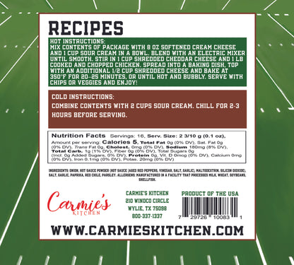 Buffalo Blitz Dip Mix - Gameday Collection