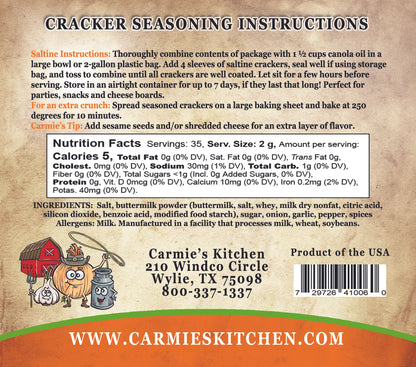 Buttermilk Ranch Cracker Seasoning