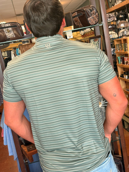Summit Polo -Fall Stripe