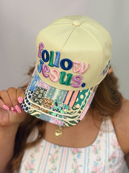 Follow Jesus Trucker Hat