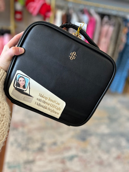 Travel Makeup Bag-Black