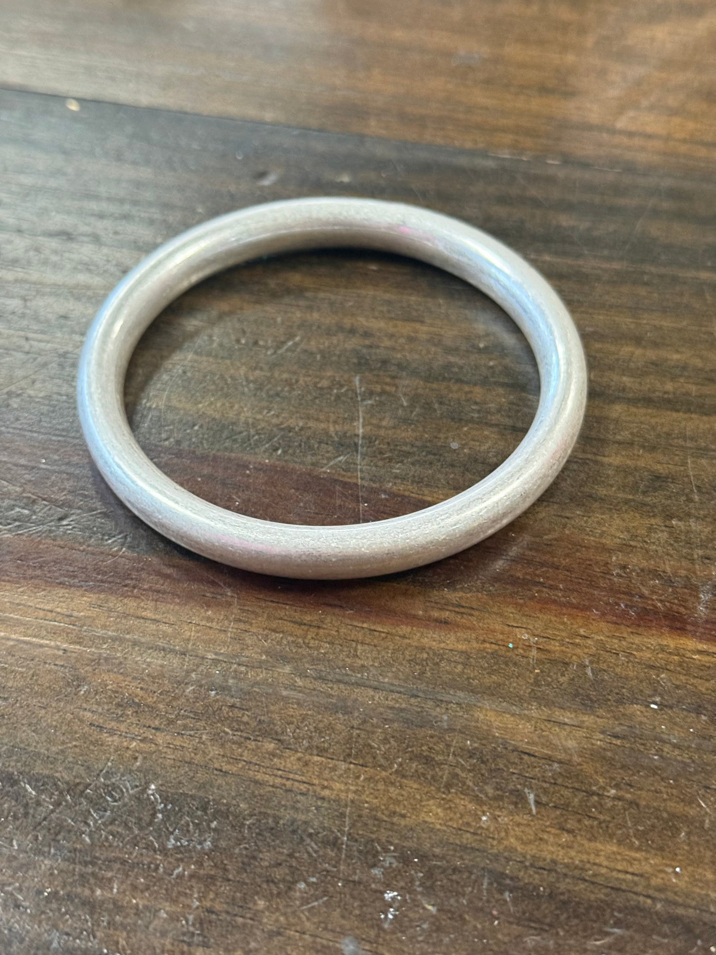 Silver bangle