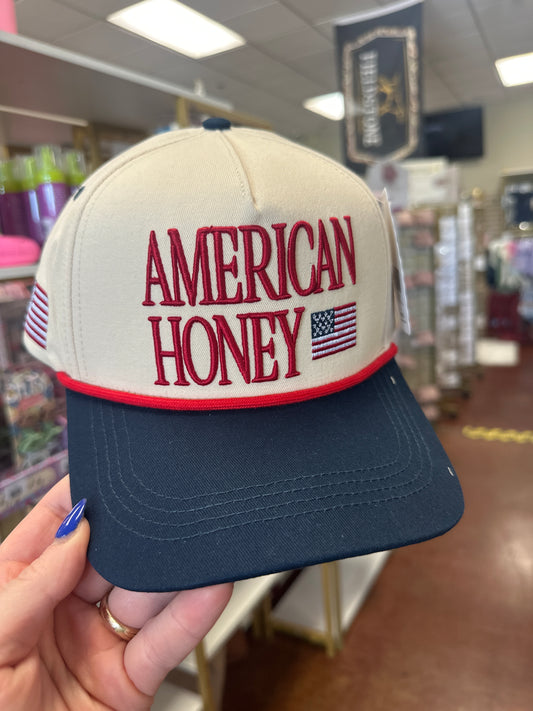 Embroidered Hat American Honey