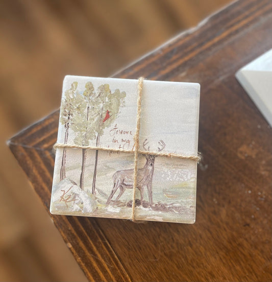 Deer Forever Coaster