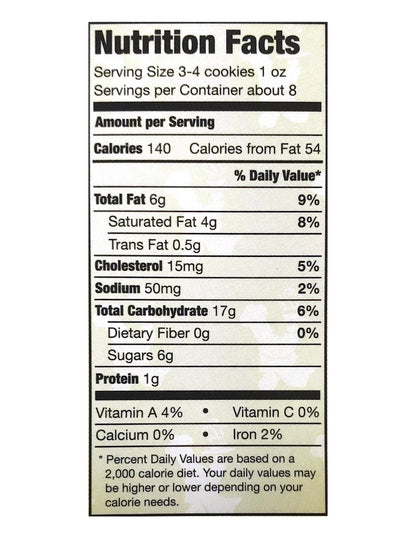Lemon Snaps 8oz Box