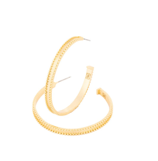 Nova Earrings Large Gold