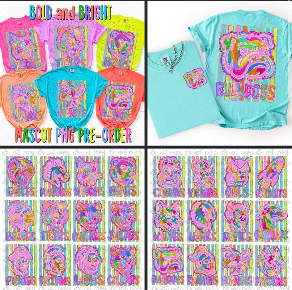 Bold and bright CC front and back