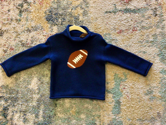 Football Rollneck Sweater