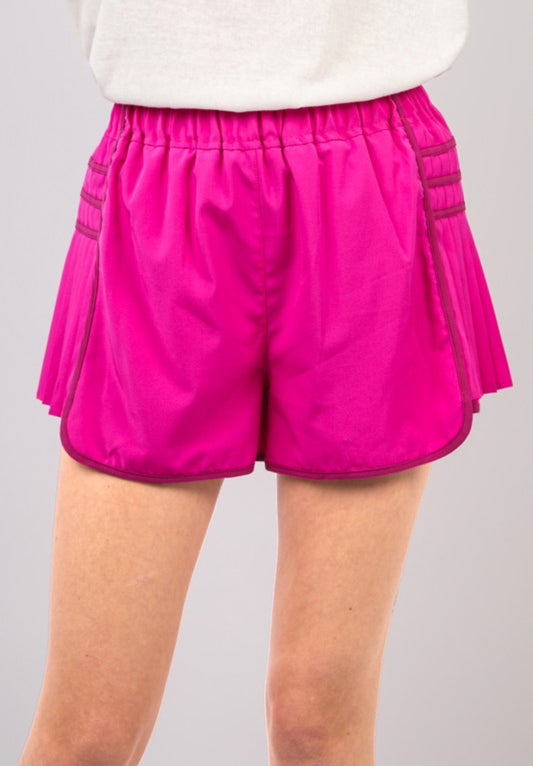 Pleated Active Short