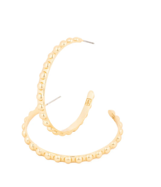 Large Gold Renae Earrings
