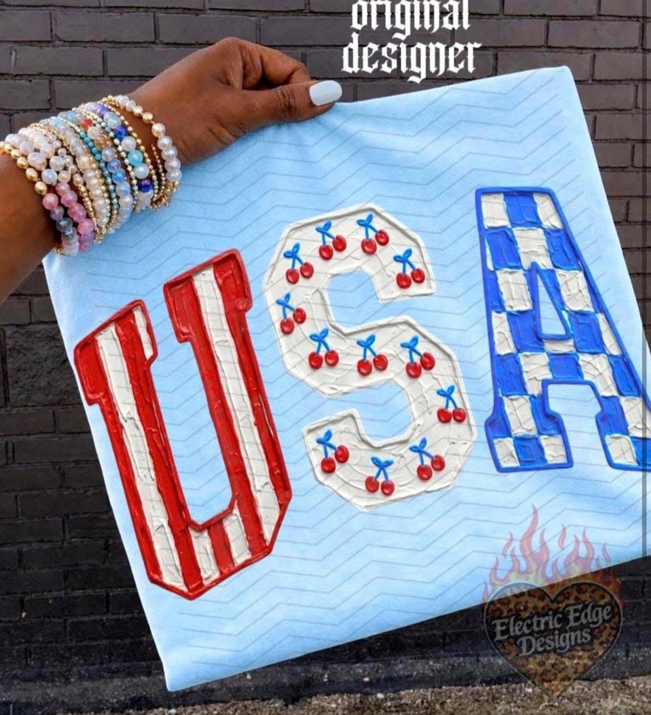 USA painted- CC