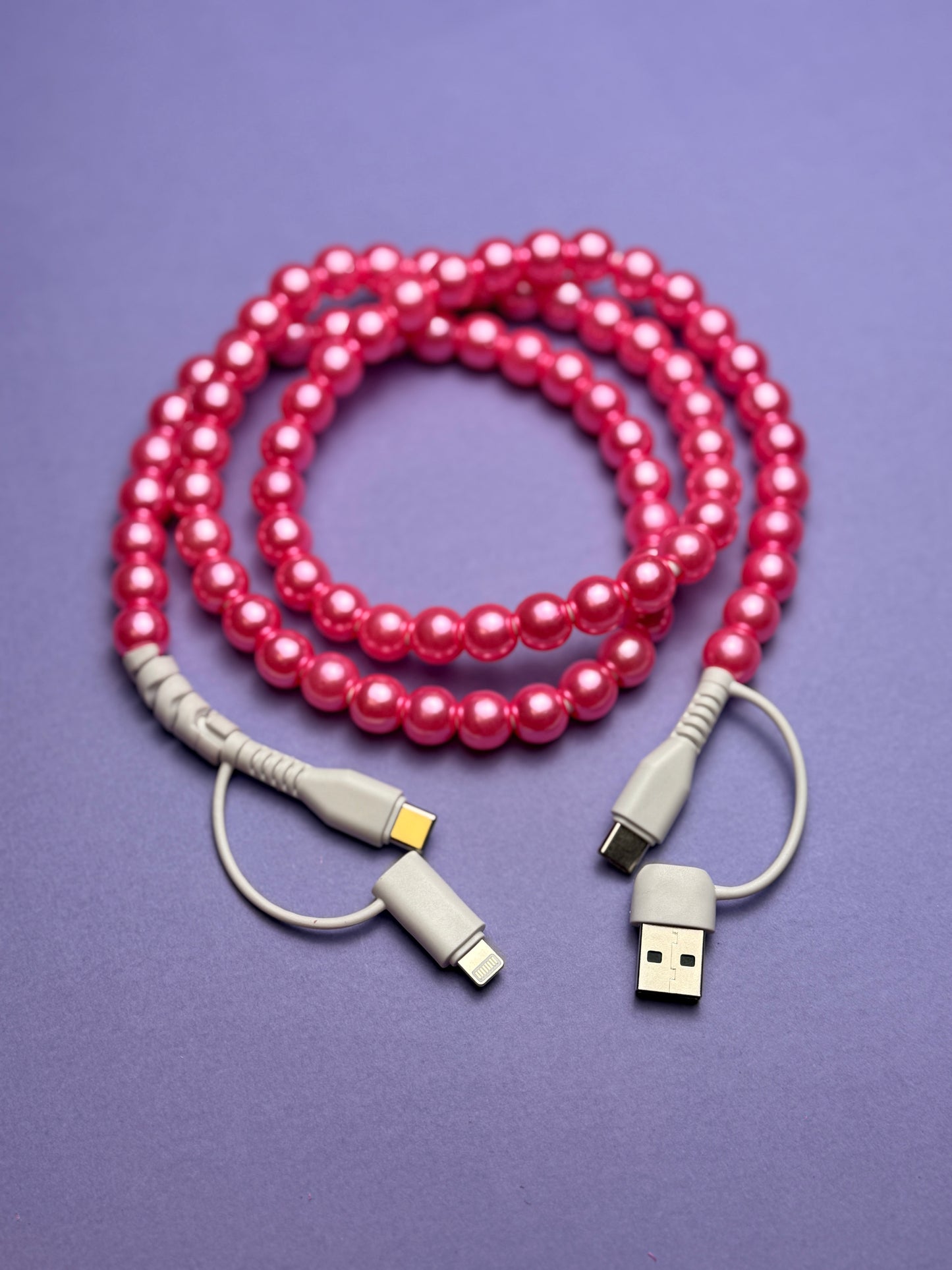 Beaded Phone Charger