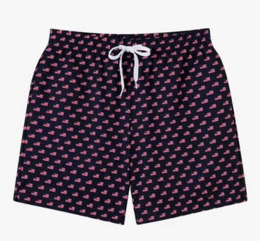 Yth Swin Trunk Old Glory Micro Flag
