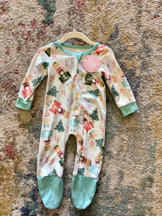 NUTCRACKER PRINTED BABY BODYSUIT