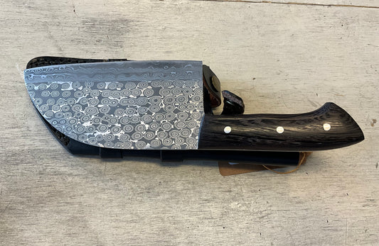 Damascus Steel Sheep-toe Cleaver TK-011