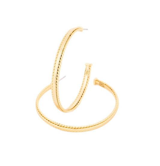 Skylar Earrings Large Gold