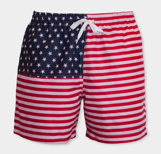 Old Glory Swin Trunks 5.5"