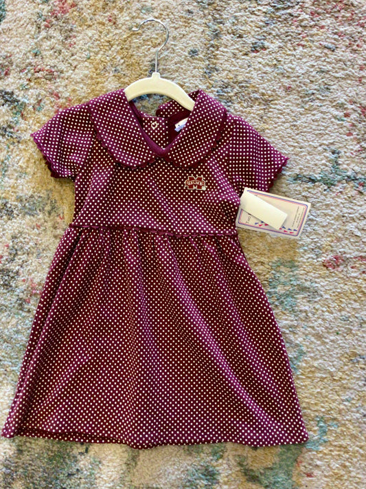 MS State Peter Pan Dress