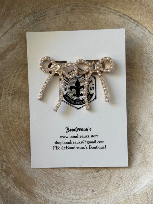 Pearl Bead Bow
