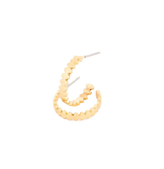 Isabelle Earrings Gold Small