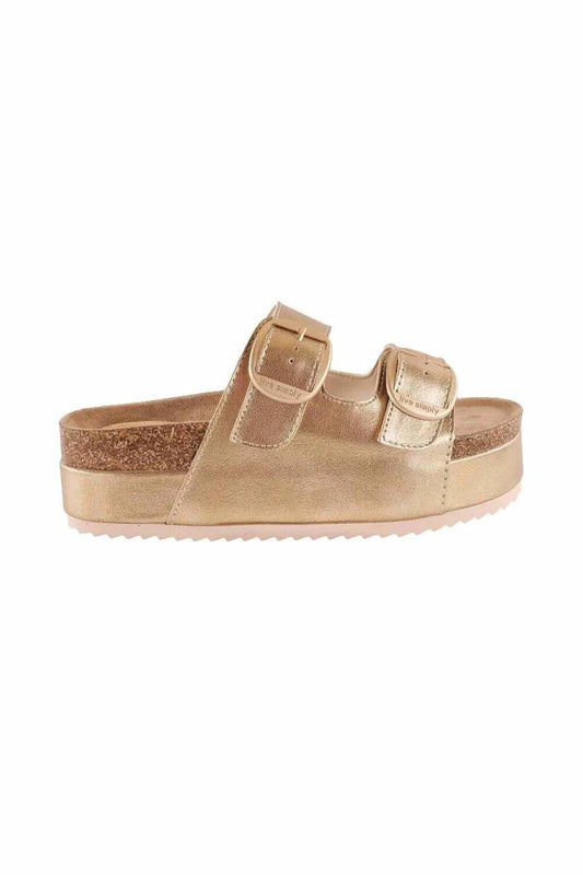 Gold Sandals