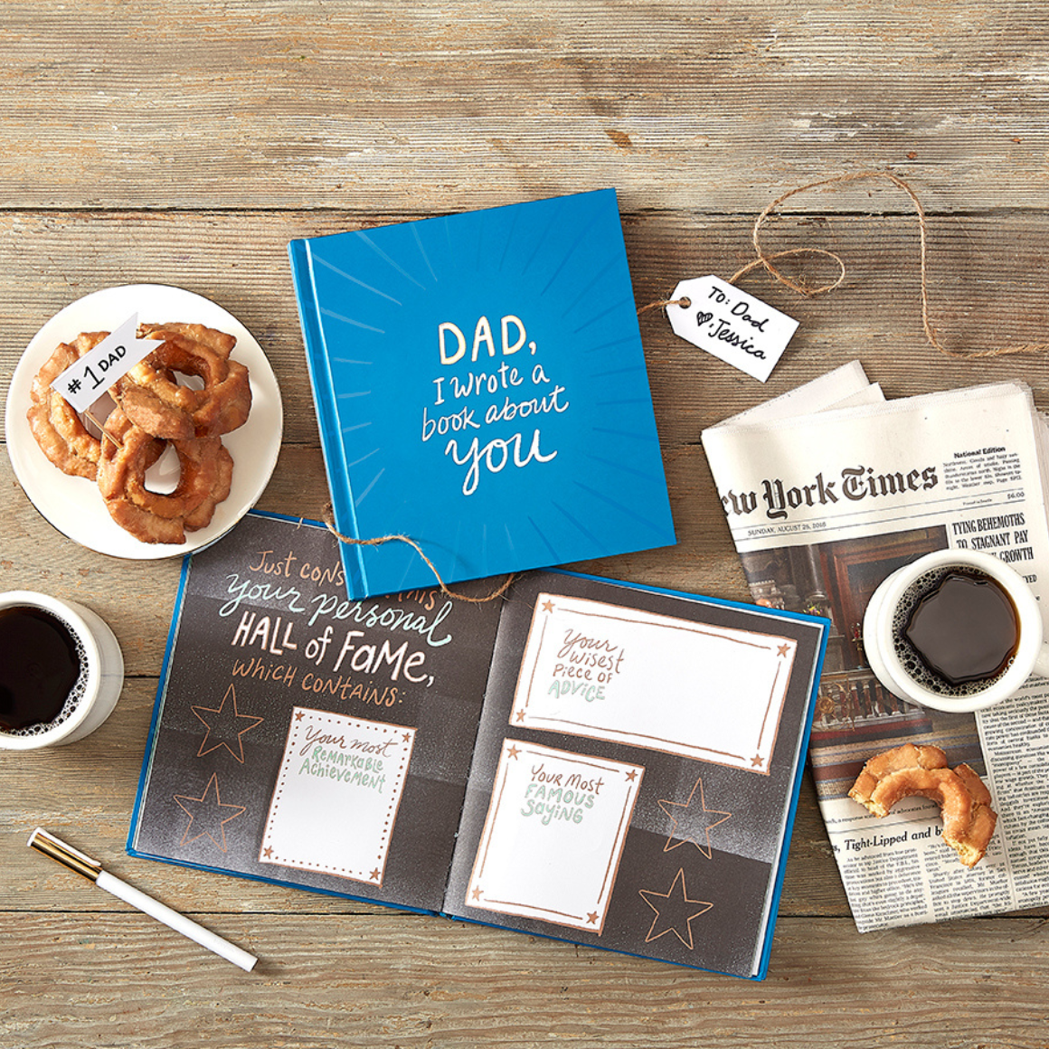 DAD, I WROTE A BOOK ABOUT YOU