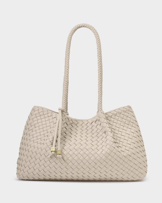 Nova small shoulder tote- oyster
