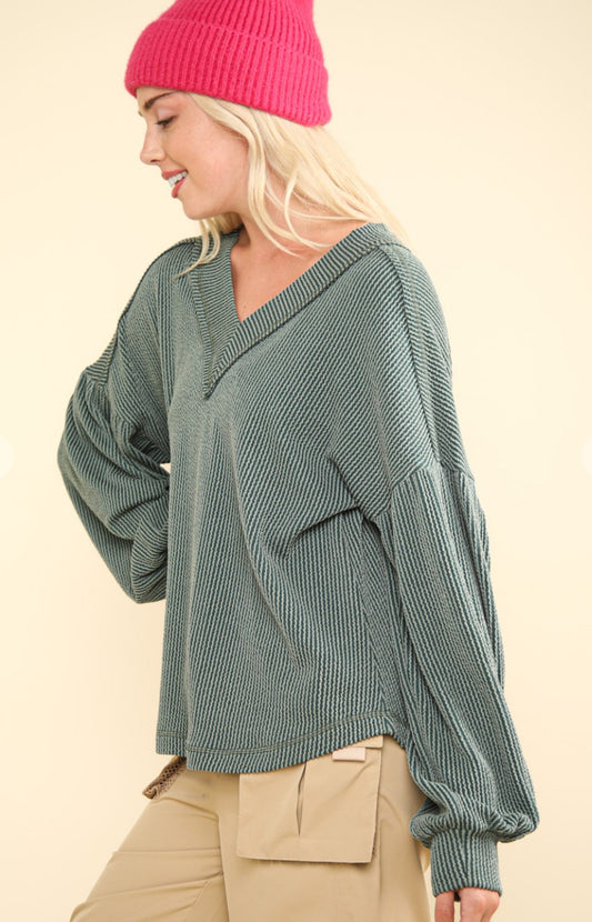 Two Tone Otto Top