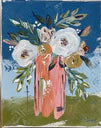 Coral Vase Framed Art 12x18