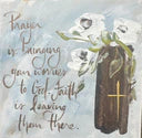 Prayer is Bringing Framed Art 12x12