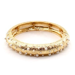 Kim Gold Pearl Bracelet
