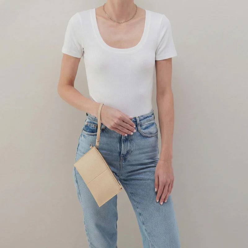 Vida Small Pouch-Almond
