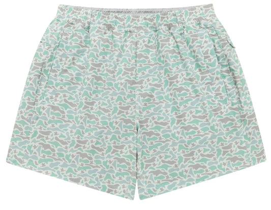 YTH Marsh Camo Swim Trunks