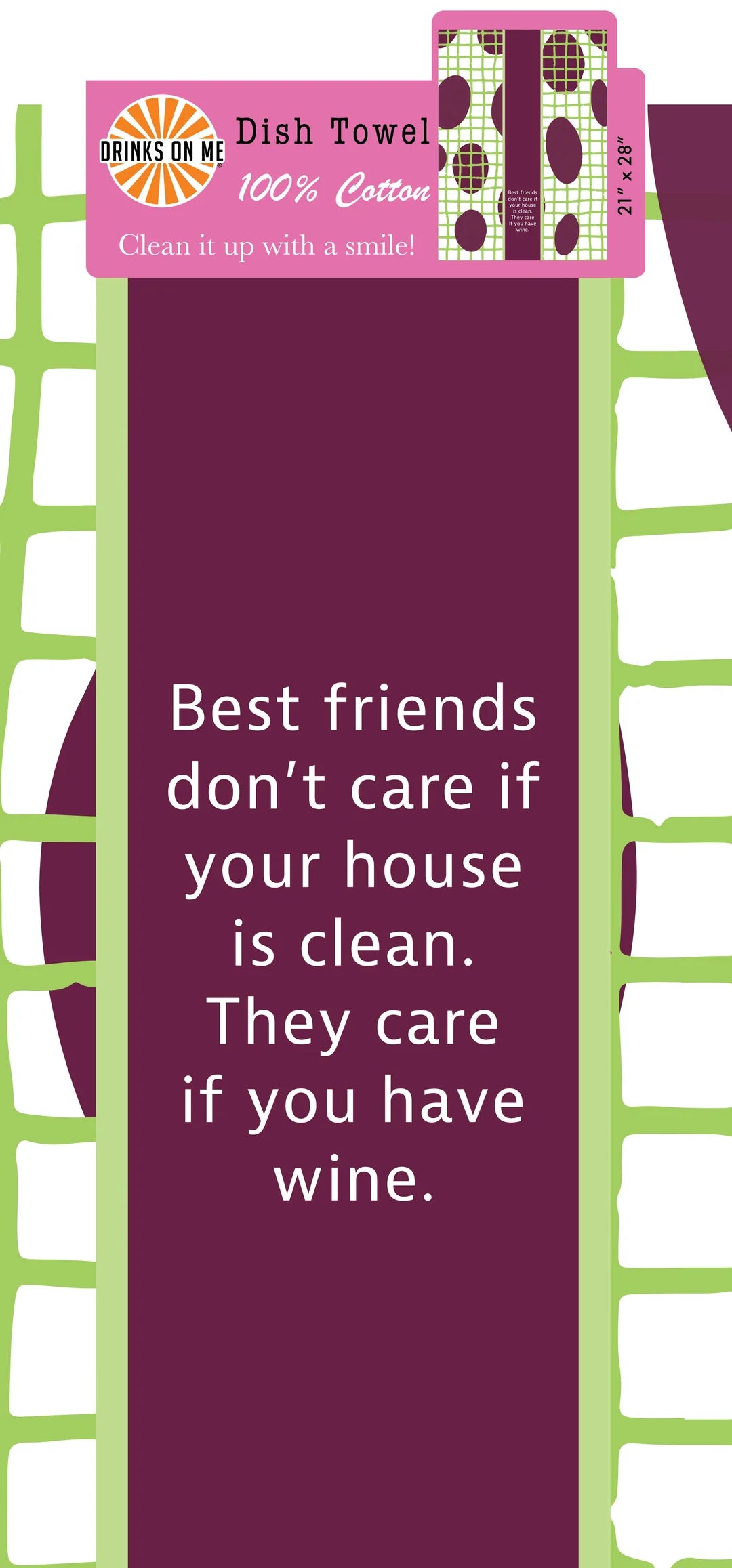 Best Friends Dish Towel