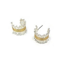 Nyra Silver earrings