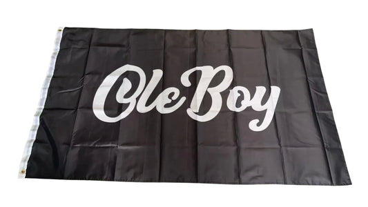 OLE BOY Black 3'X5' Flag
