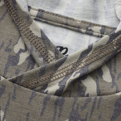 Performance Hooded Tee-Bottomland Camo