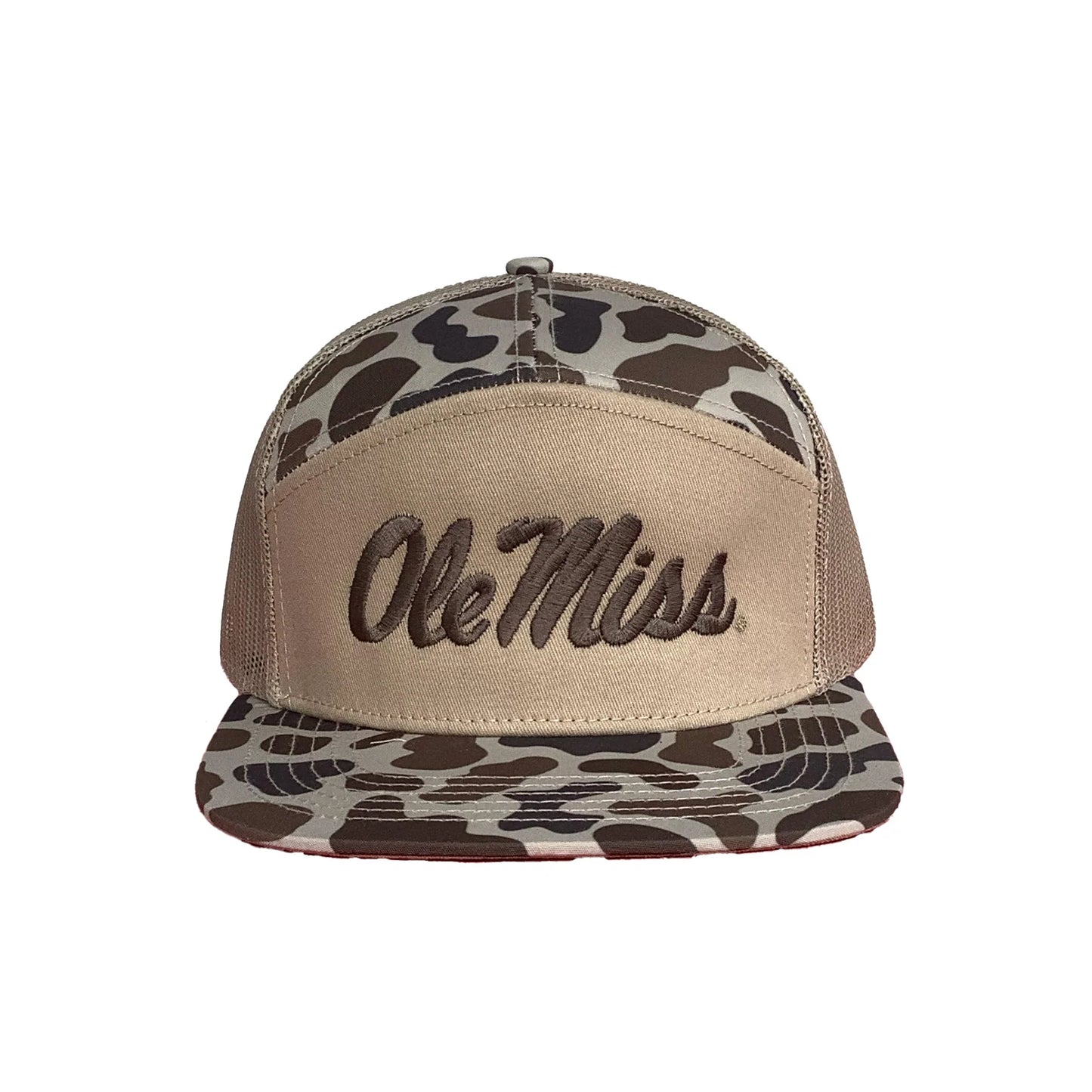 OLE MISS 7-Panel Hat-Slough