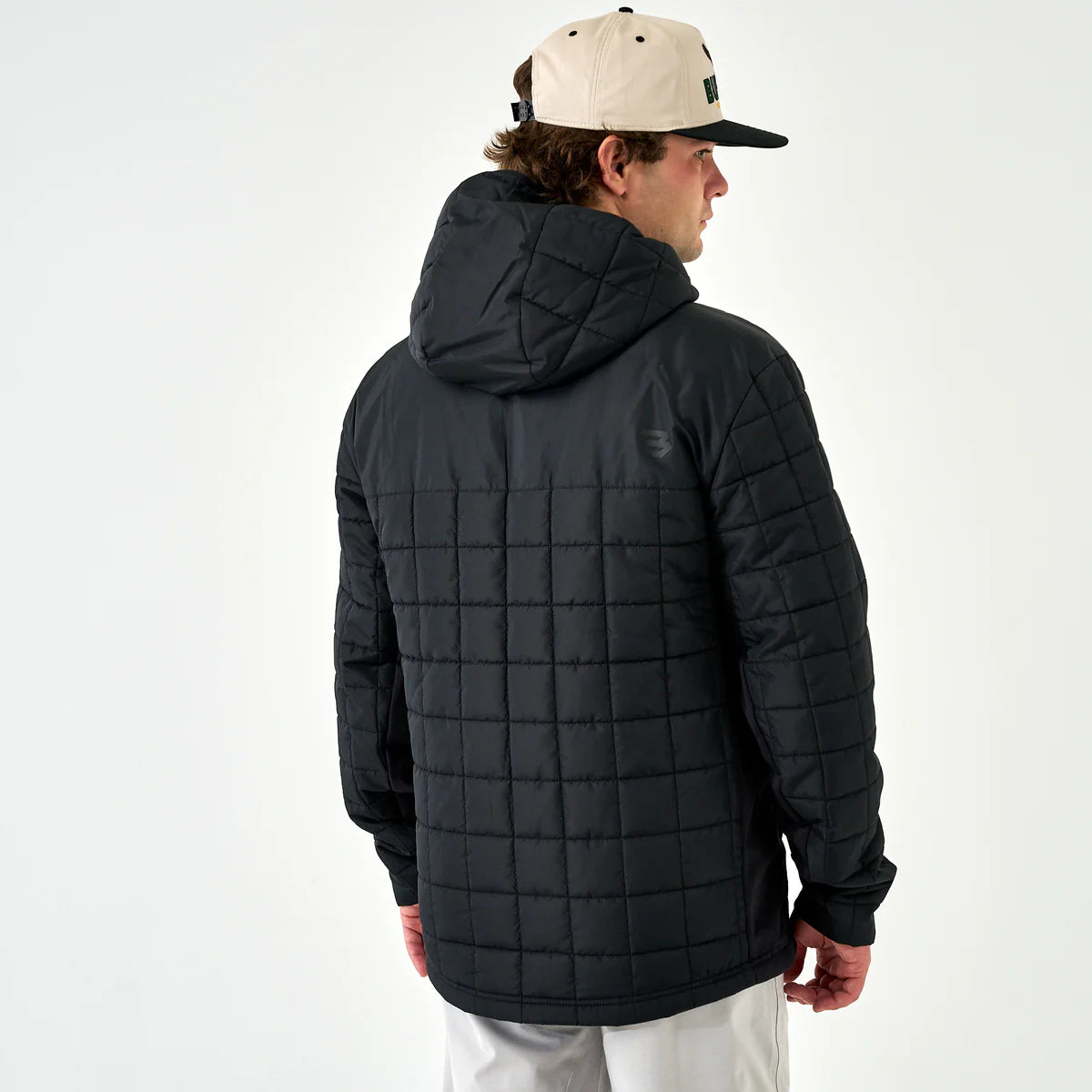 Puffer Jacket-Black