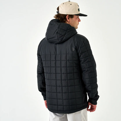 Puffer Jacket-Black