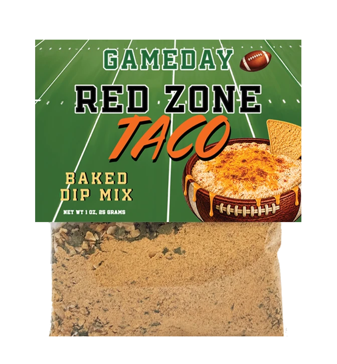 Red Zone Taco Dip Mix - Gameday Collection