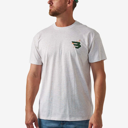 Duck Flying B Green Logo