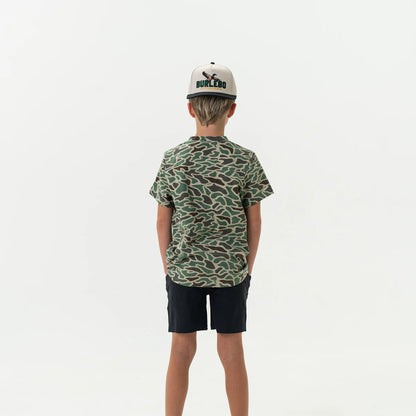 Embroidered Duck Flying-RDC-YTH SS tee