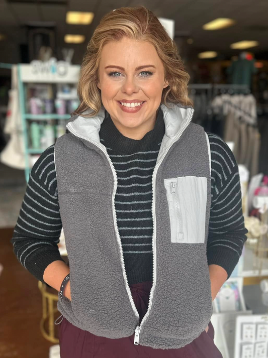 Reversible Fleece Vest