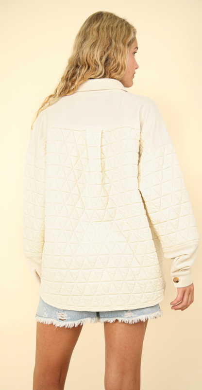 Quilted Cozy Shacket